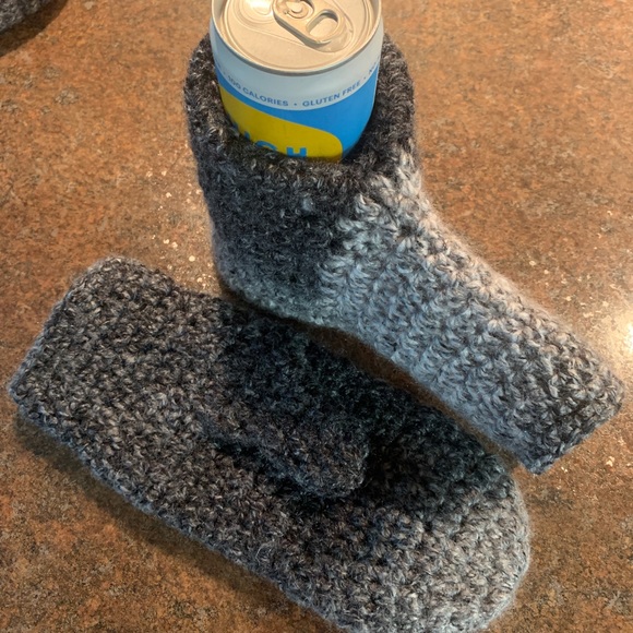 Handmade Campfire Mittens -  Crocheted with Premier Puzzle gradient yarn… - Picture 6 of 6